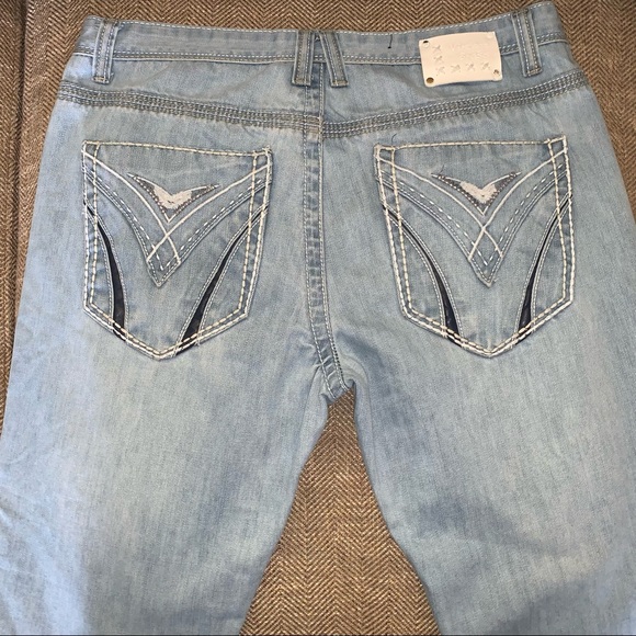 EUC Vintage Brass Skim Straight Jeans Size 34. - Picture 4 of 9